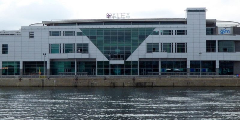 Budynek kasyna Alea przy Springfield Quay w Glasgow