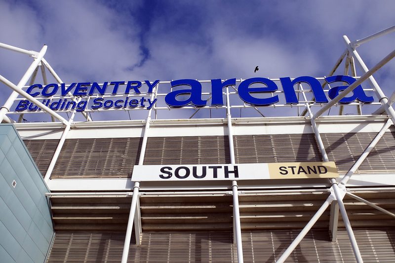 Coventry Building Society Arena z zewnątrz