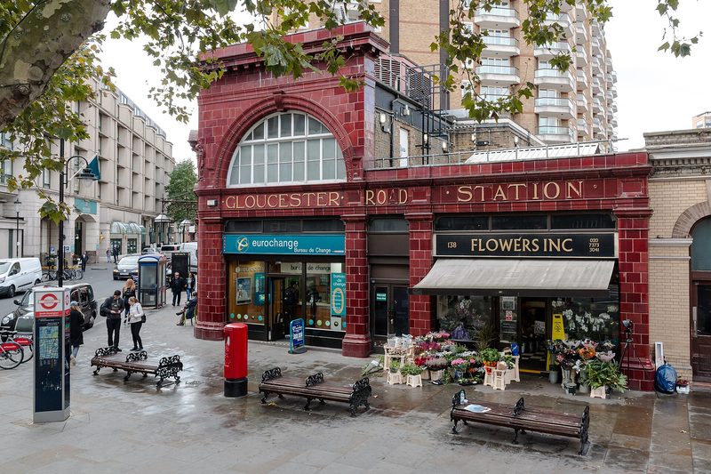 Stacja metra Gloucester Road w South Kensington